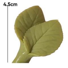 Khuôn Silicon - Lá Hồng 2c