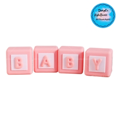 Khuôn Silicon - Chữ Cái IN - Chữ Cái Baby 2.8cm
