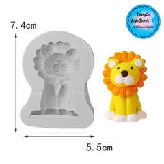 Khuôn Silicon - Động Vật - Sư Tử Ngồi 7.4cm