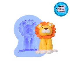 Khuôn Silicon - Động Vật - Sư Tử Ngồi 7.4cm
