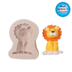 Khuôn Silicon - Động Vật - Sư Tử Ngồi 7.4cm