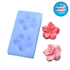 Khuôn Silicon - Hoa Sứ - 4cm - Vĩ 2c