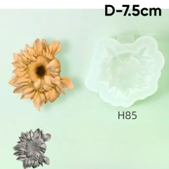 Khuôn Silicon - Hoa Hàn Quốc -Hướng Dương H85