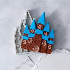 Khuôn Silicon - Lâu Đài - Vĩ 13cm 5 Chóp