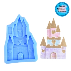 Khuôn Silicon - Lâu Đài - Vĩ 10cm 5 Chóp