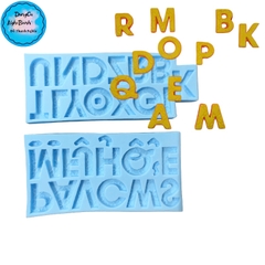 Khuôn Silicon - Chữ Cái IN - Bộ Chữ 2 R02 3.5cm