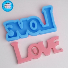 Khuôn Silicon - Chữ Love Nằm Ngang