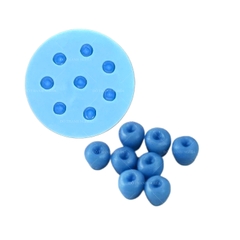 Khuôn Silicon - Trái Cây Berry - Việt Quất - BlueBerry 8c