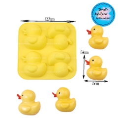 Khuôn Silicon - Động Vật - Vịt Vĩ - 5cm 4C