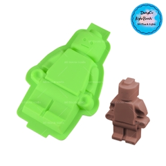 Khuôn Silicon - Em Bé - Lego Robot Vĩ 25cm 1c