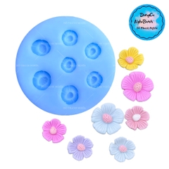 Khuôn Silicon - Hoa Mai Đào Lớn Nhỏ Vĩ 7c 2cm