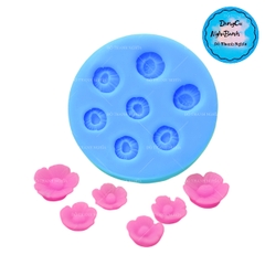 Khuôn Silicon - Hoa Mai Đào Lớn Nhỏ Vĩ 7c 2cm