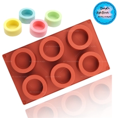 Khuôn Silicon - Bia - Ly - Chậu Cây 7x4cm Vĩ 6c