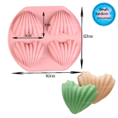 Khuôn Silicon - Sinh Vật Biển TH - Sò Tim Vĩ 4C