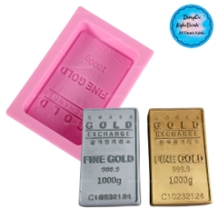 Khuôn Silicon - Miếng Vàng 9999 Vĩ