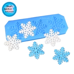 Khuôn Silicon - Noel - Cánh Tuyết Noel - 4.8cm Vĩ 3C