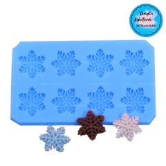 Khuôn Silicon - Noel - Cánh Tuyết Noel - 2.2cm Vĩ 8c