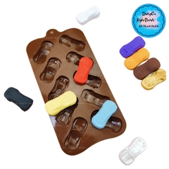 Khuôn Silicon - Xe Cộ - Xe Hơi Vĩ 4.8cm x 2.1cm 10c