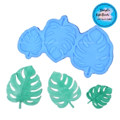 Khuôn Silicon - Lá Sake - Rừng - SLA - 5-7-8cm - Vĩ 3c