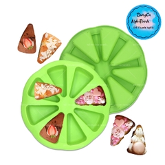 Khuôn Silicon - Phô Mai Tam Giác Sale 49k - Vĩ Trơn 8c