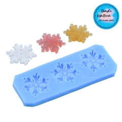 Khuôn Silicon - Noel - Cánh Tuyết Noel - 4Cm Vĩ 3C Kiểu