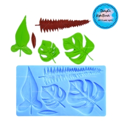 Khuôn Silicon - Lá Sake - Rừng - SLA - Vĩ 5c - Dương Sỉ