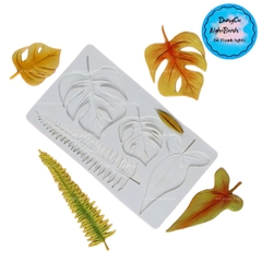 Khuôn Silicon - Lá Sake - Rừng - SLA - Vĩ 5c - Dương Sỉ