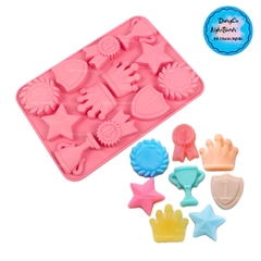 Khuôn Silicon - TH Huy Hiệu Vương Miệng Ngôi Sao Vĩ 12c