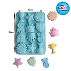 Khuôn Silicon - TH Huy Hiệu Vương Miệng Ngôi Sao Vĩ 12c