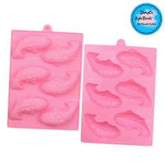 Khuôn Silicon - Biển - Cá Trôi Vĩ 6c - Làm Chè Trôi Thạch