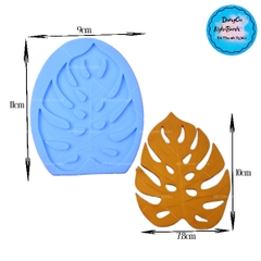 Khuôn Silicon - Lá Sake - Rừng - SLA - 11x9cm Vĩ