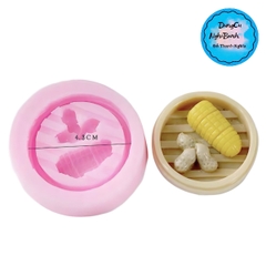 Khuôn Silicon - Món Ăn - Xửng Bắp Đậu Phụng 4.3cm