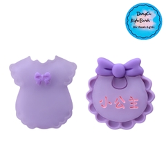 Khuôn Silicon - Quần Áo - Yếm Đầm 2c
