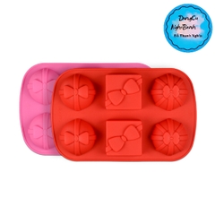 Khuôn Silicon - Vĩ Hộp Quà Nhỏ 6C