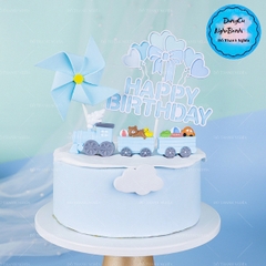 Khuôn Silicon - Xe Cộ - Tàu Xe Lửa 3c Gấu Vịt