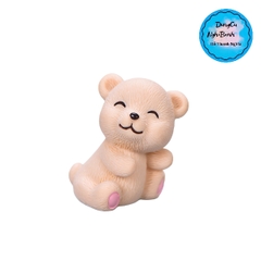 Khuôn Silicon - Động Vật - Gấu Ngồi 2 Mảnh 3.5cm