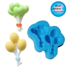 Khuôn Silicon - Bong Bóng Chùm 2c 3.3cm