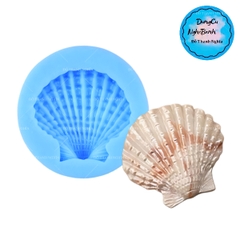 Khuôn Silicon - Sinh Vật Biển TH - Sò Biển 5.5cm