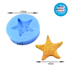 Khuôn Silicon - Sinh Vật Biển TH - Sao biển 4.5cm