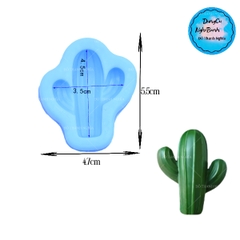 Khuôn Silicon - Sen Đá ĐỨNG  - 3.5x5cm - 2 Chỉa
