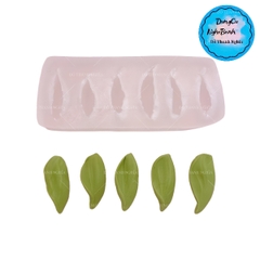 Khuôn Silicon - Lá Lá Tulip Hoa Bay 6c 3.6cm