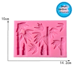 Khuôn Silicon - Lá Cành - Tre Trúc