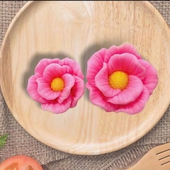 Khuôn Silicon - Hoa Cúc Thái Xoay M3 Set 2 - 3.5-5cm