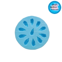 Khuôn Silicon - Đuôi Hoa Thị - Sò Xoắn N1 11c - 2cm