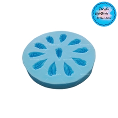 Khuôn Silicon - Đuôi Hoa Thị - Sò Xoắn N1 11c - 2cm