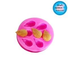 Khuôn Silicon - Đuôi Hoa Thị - Sò Xoắn N3 6c - 2cm