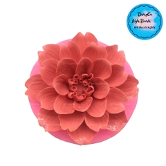 Khuôn Silicon - Hoa Thược Dược - 9cm - Cánh Mỏng