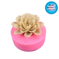 Khuôn Silicon - Hoa Thược Dược - 9cm - Cánh Mỏng