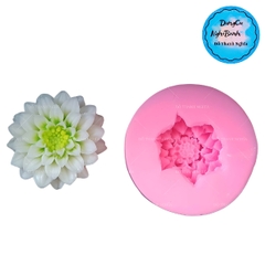 Khuôn Silicon - Hoa Thược Dược - 5.9cm - 3T - Nhụy