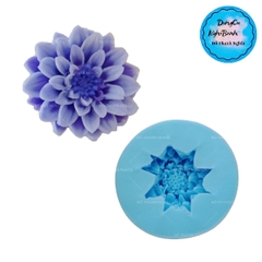 Khuôn Silicon - Hoa Thược Dược - 5.9cm - 3T - Nhụy